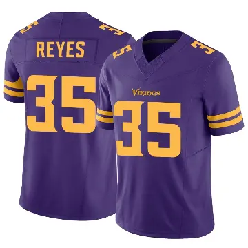 ＃35 Men's Sammis Reyes Purple Limited Minnesota Vikings Alternate Vapor F.U.S.E. Jersey