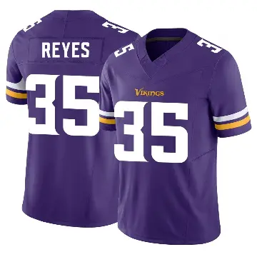 ＃35 Men's Sammis Reyes Purple Limited Minnesota Vikings Vapor F.U.S.E. Jersey