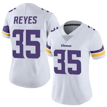 ＃35 Women's Sammis Reyes White Limited Minnesota Vikings Vapor Untouchable Jersey