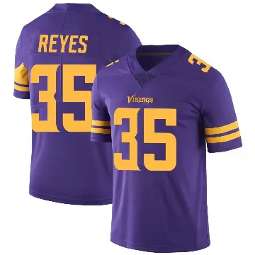＃35 Youth Sammis Reyes Purple Limited Minnesota Vikings Color Rush Jersey