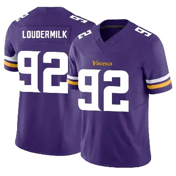 ＃92 Youth Isaiahh Loudermilk Purple Limited Minnesota Vikings Vapor F.U.S.E. Jersey