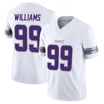 ＃99 Youth Elijah Williams White Limited Minnesota Vikings Alternate Vapor F.U.S.E. Jersey